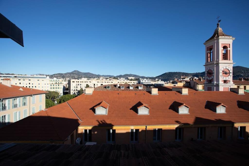 #9 Opera'S Duplex Panoramic Sea View Terrace & Ac 1Min To Beach Nizza Kültér fotó